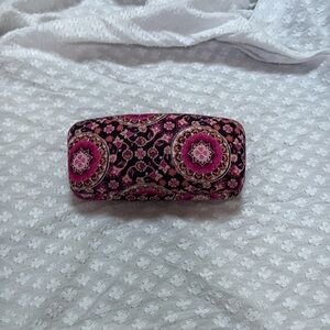Vera Bradley Raspberry Medallion Sunglasses Case